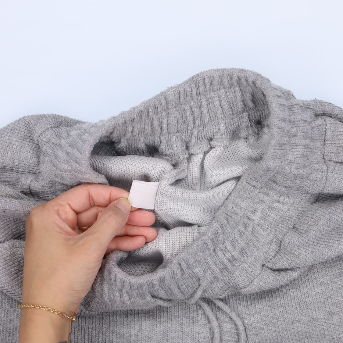 [55-66정도] 빈티지 여성 골지 와이드 밴딩 팬츠 1107HR3 상품이미지7