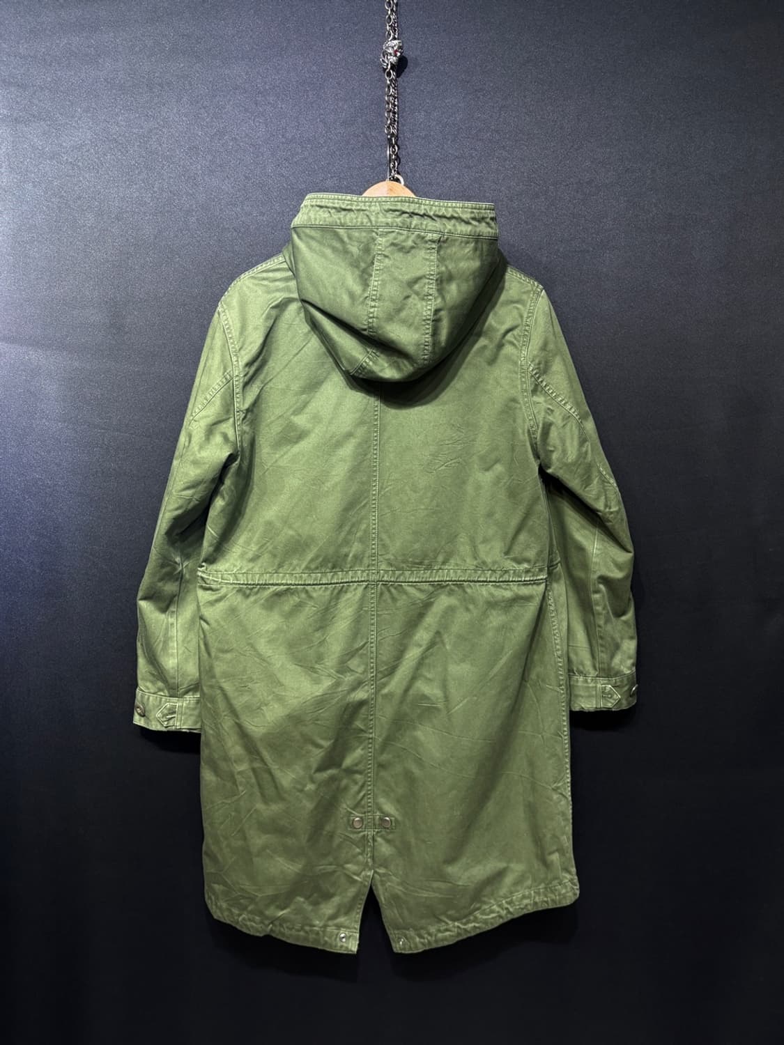 Rage blue  피쉬테일 모즈파카 상품이미지3