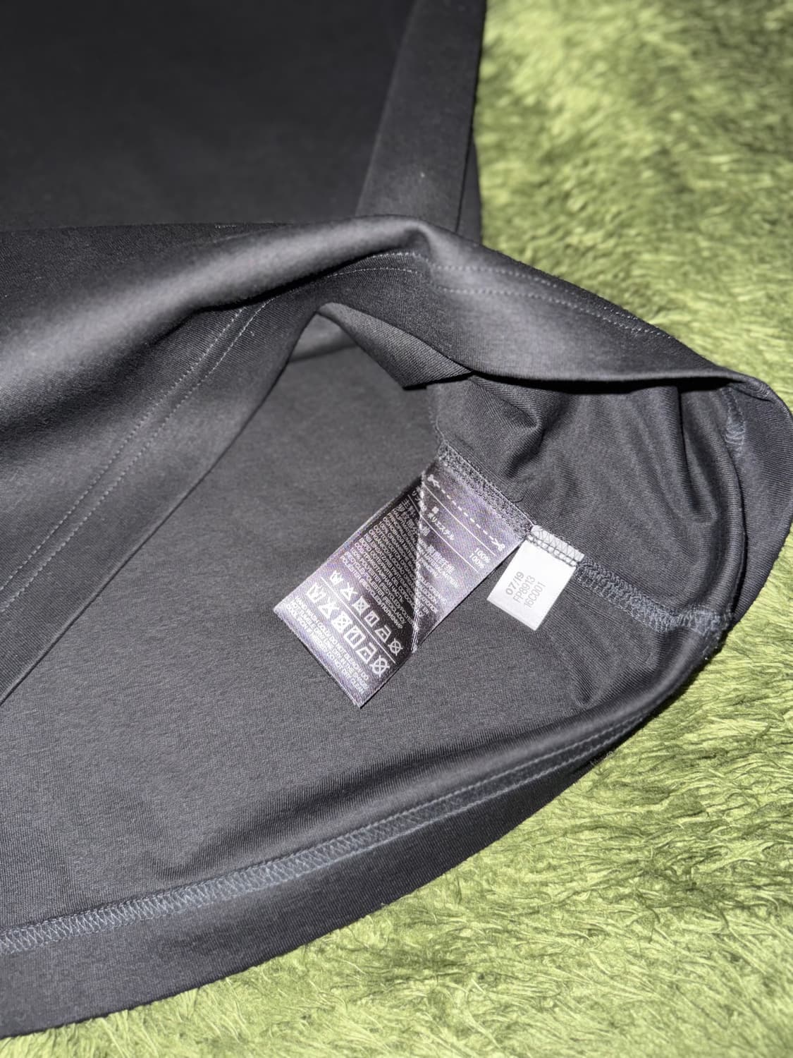 Y-3 요지 야마모토 뉴질랜드 올블랙스 폴로 티셔츠 블랙 상품이미지7