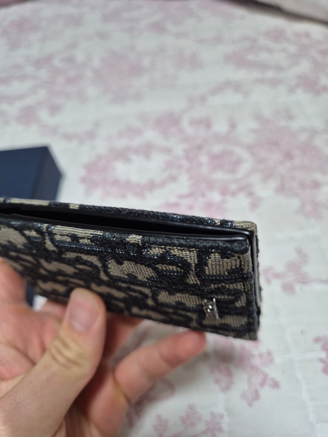 새상품컨디션 디올 오블리크 오거나이저 지갑 상품이미지7