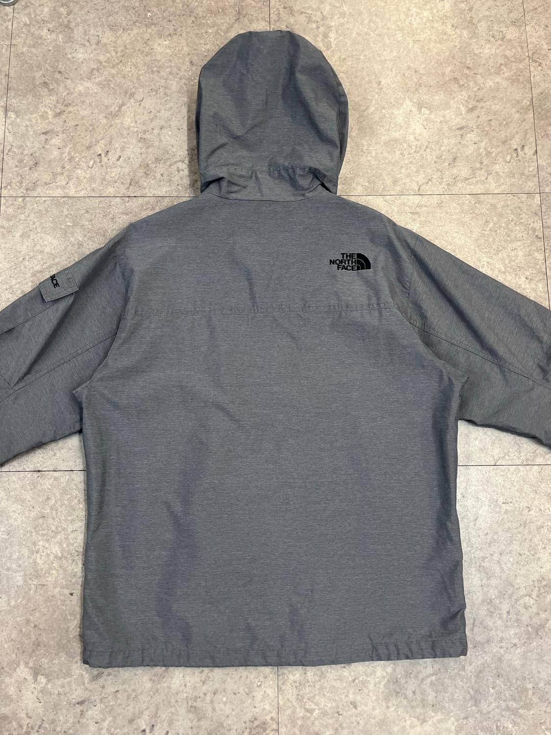 노스페이스 후드 바람막이 그레이 L 100 #csz4042 상품이미지8