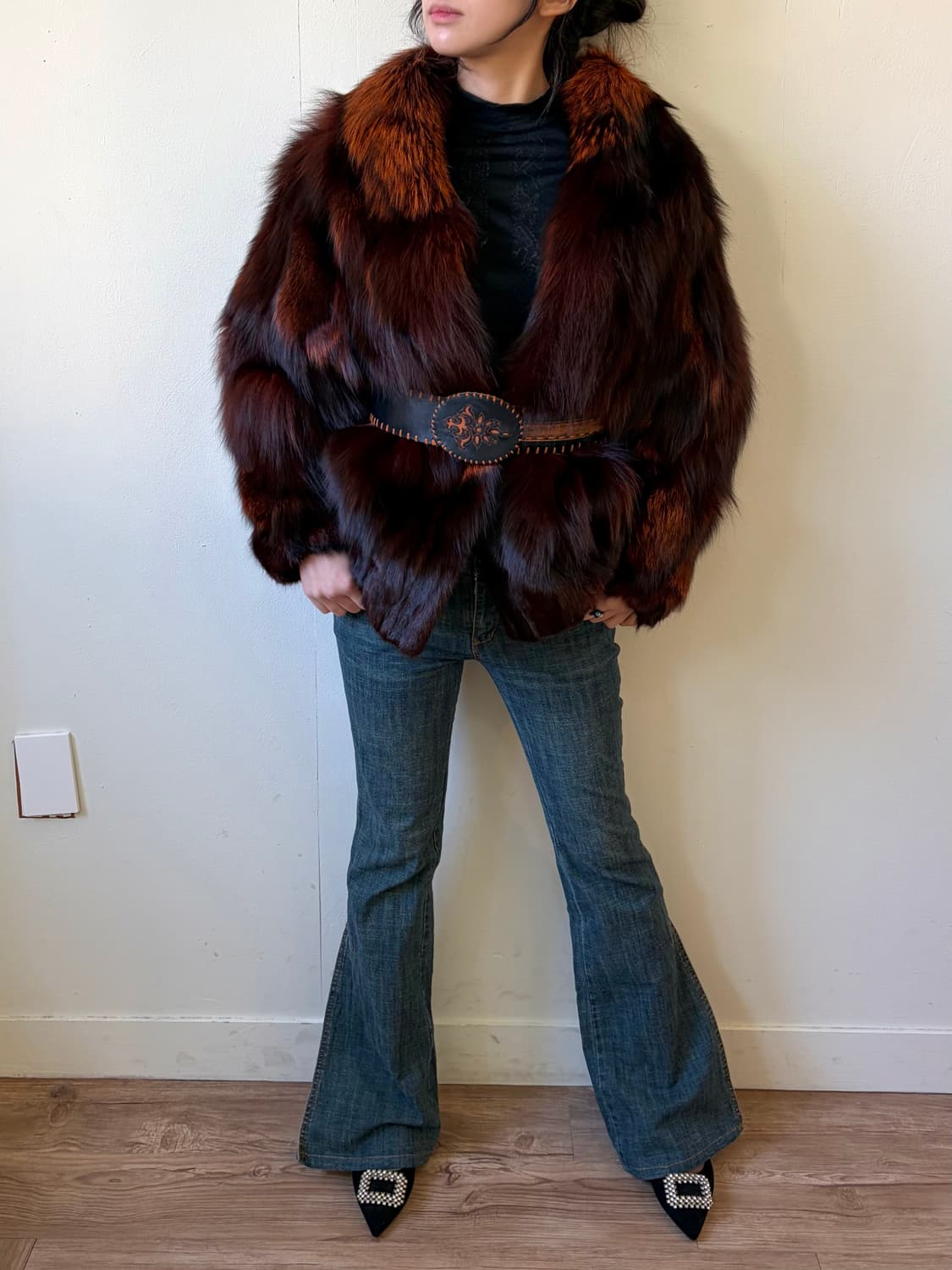 japan vtg 웨스턴 스트랩 상품이미지8