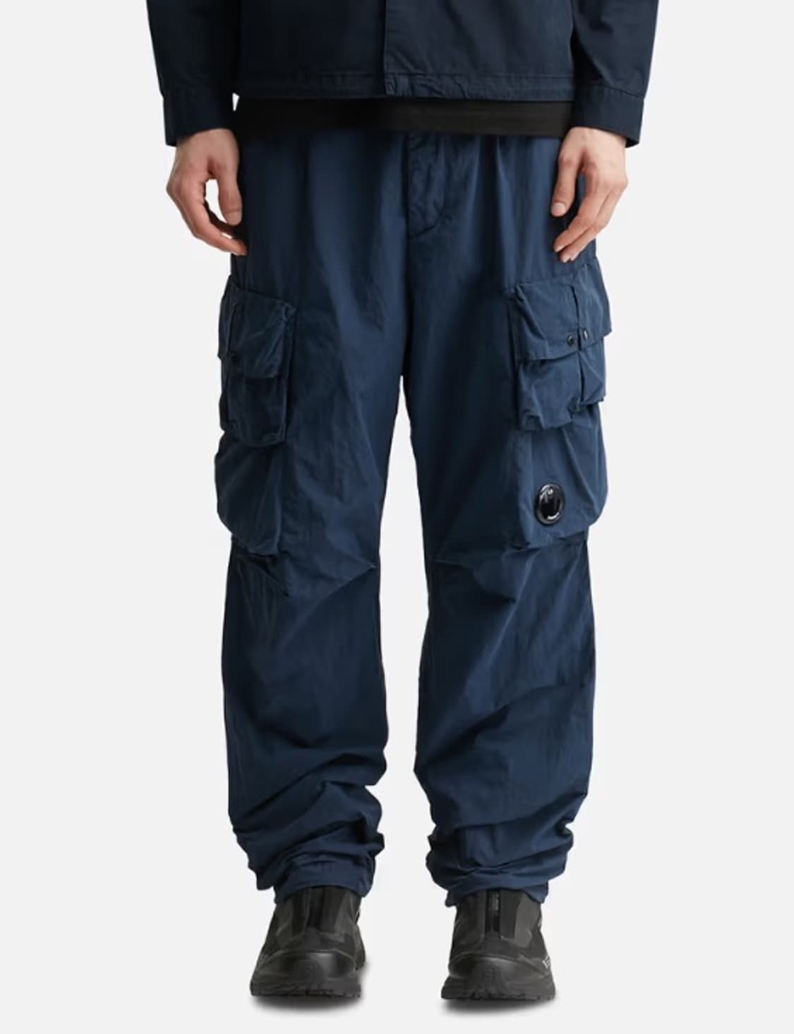 CP컴퍼니 25SS 플랫 나일론 카고 팬츠 인디아잉크(네이비) 48사이즈 상품이미지1