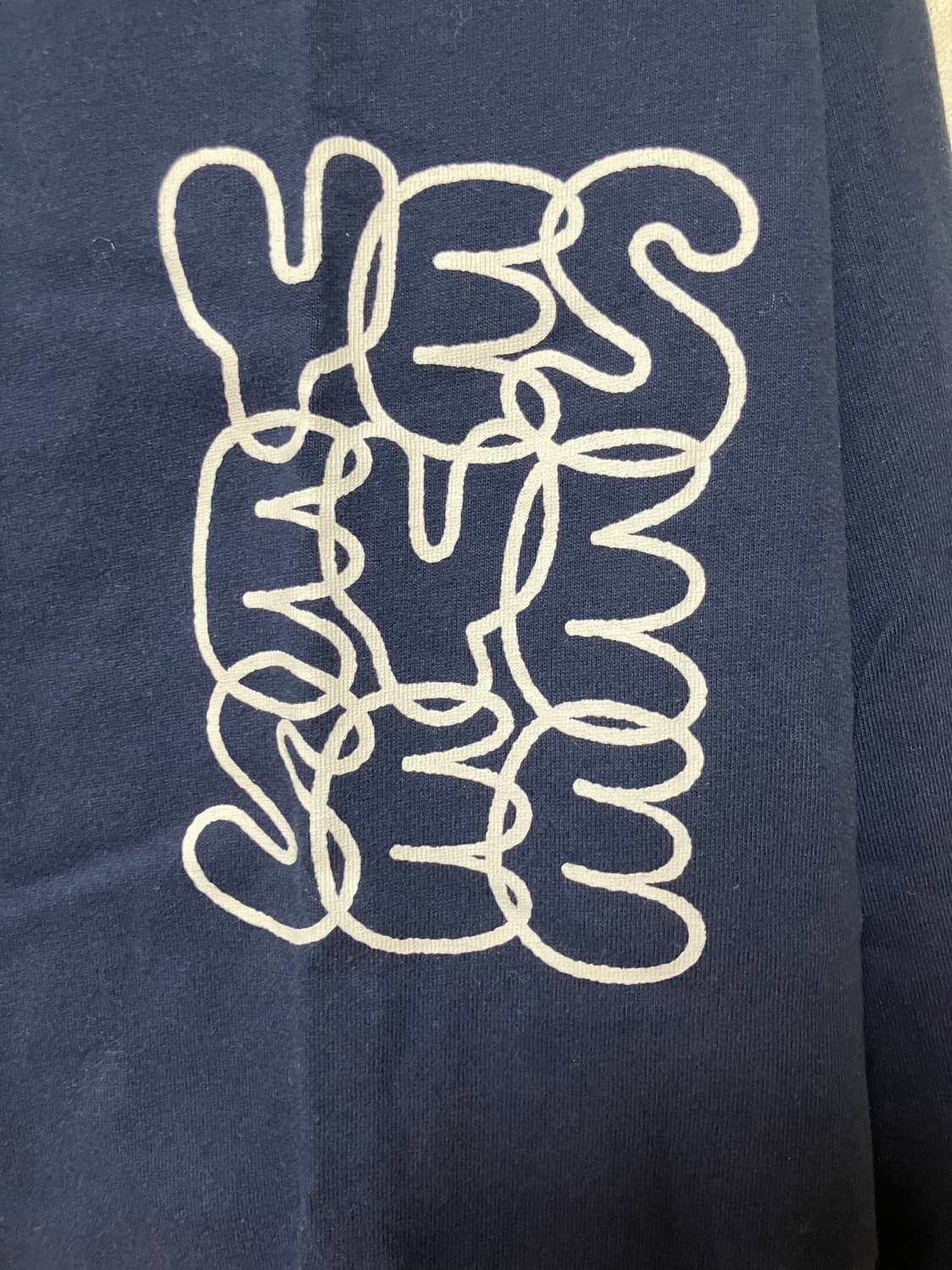 [S] 예스아이씨 롱 슬리브 네이비 상품이미지4