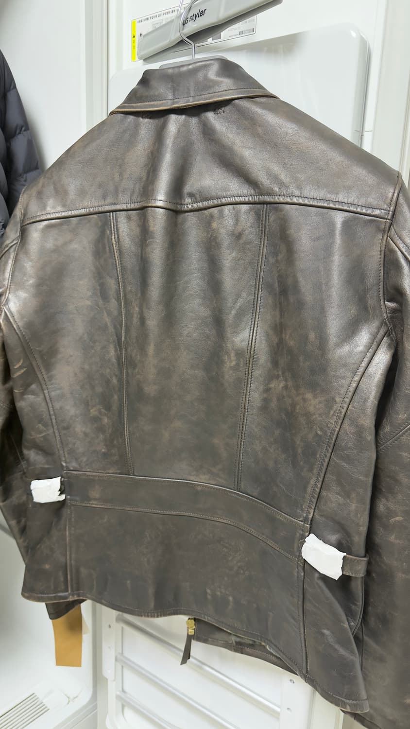 [새상품] RRL 뉴스보이 레더자켓 - S 상품이미지2