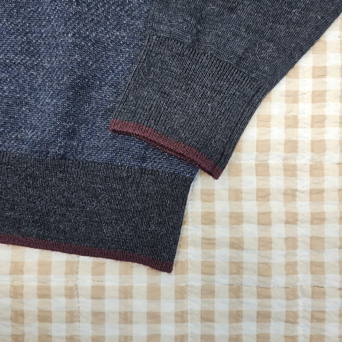 레노마 얇은 니트 가디건 남자100 상품이미지4