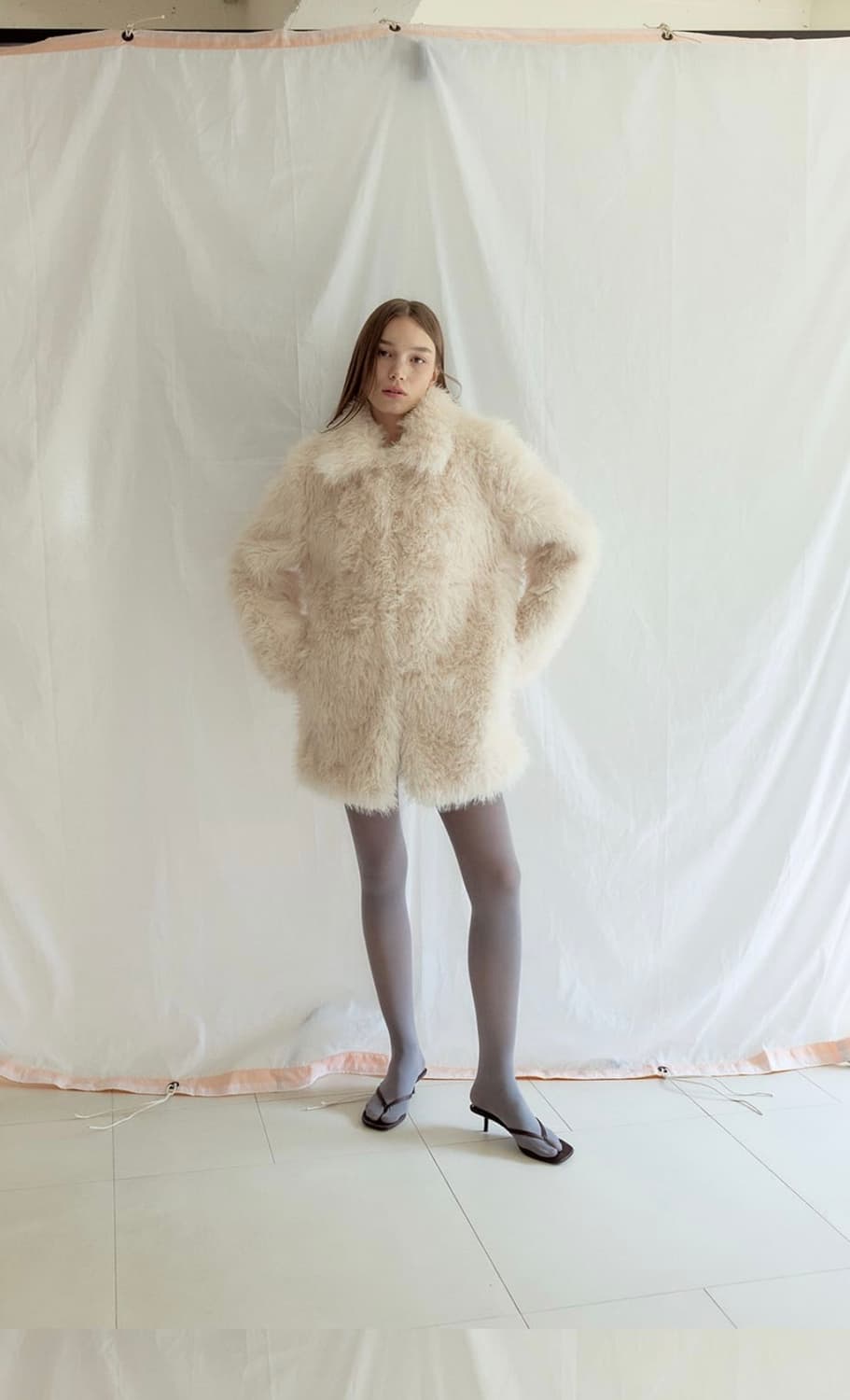 Ordes 오데스 플러피 퍼자켓 상품이미지1