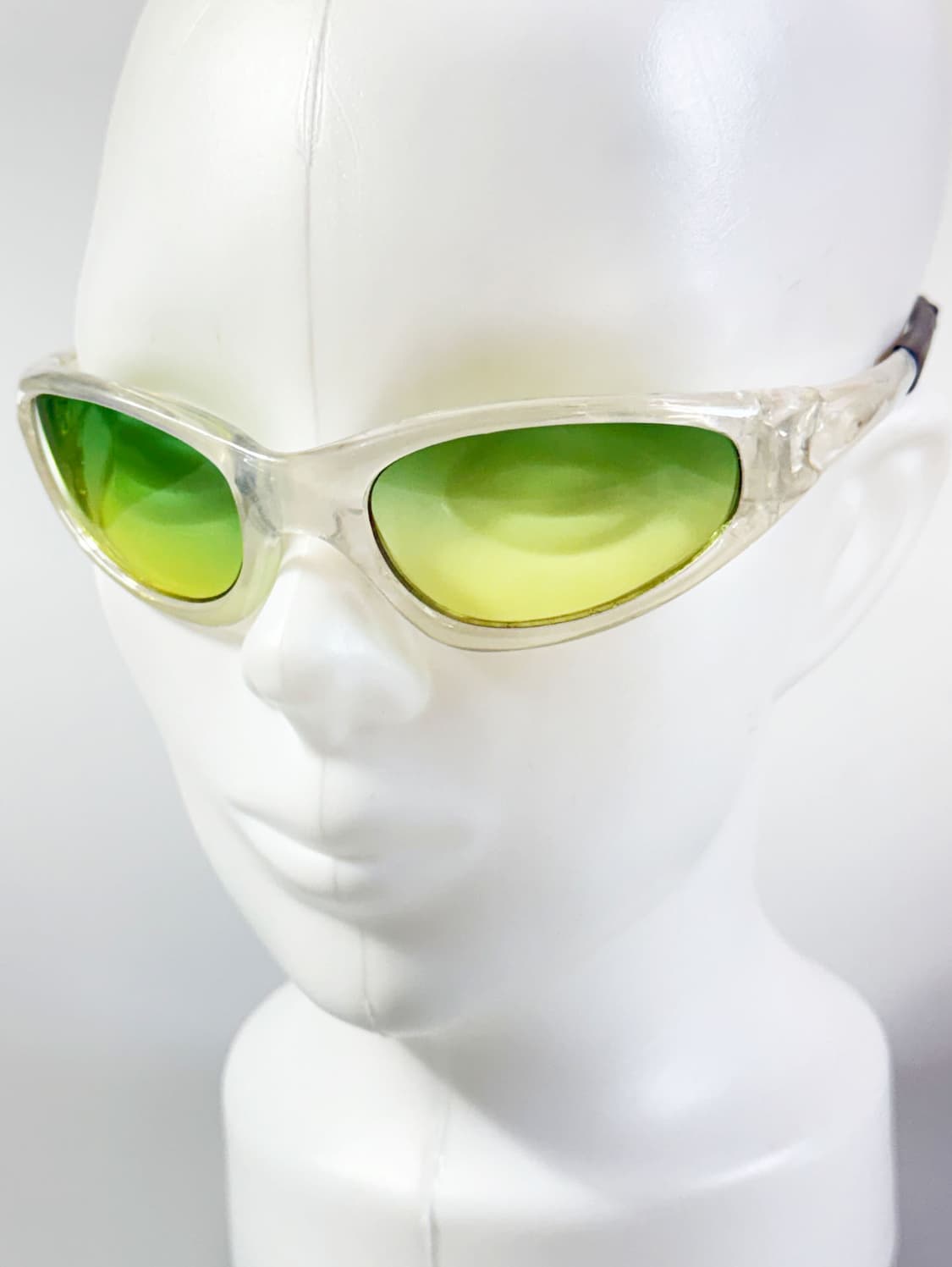 90s OXYGEN 어라운드 랩 스포티 틴트 빈티지 선글라스 상품이미지8