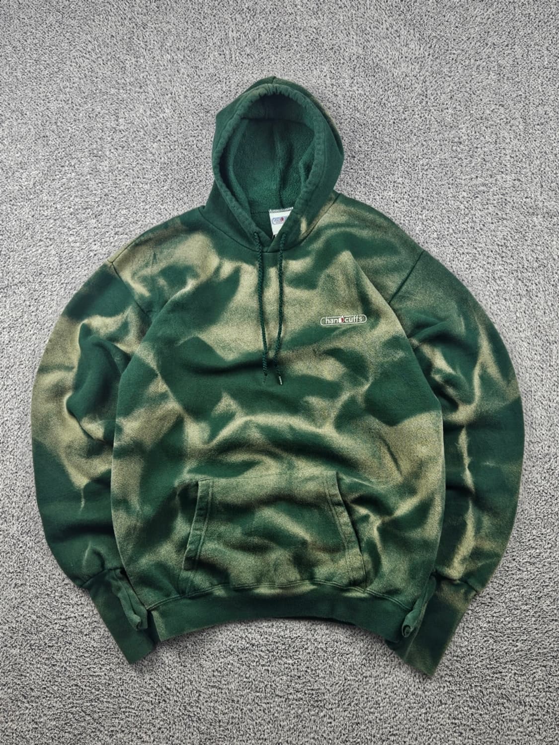 USA 핸드커프스 핸드워머 다잉워시드커스텀 후디 ( M ) / 10672 상품이미지1