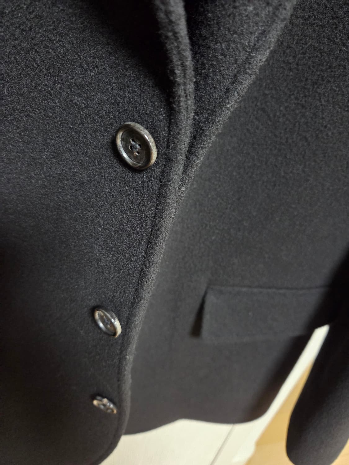 어나더오피스 scape 3btton blazer jacket 블랙1 상품이미지3