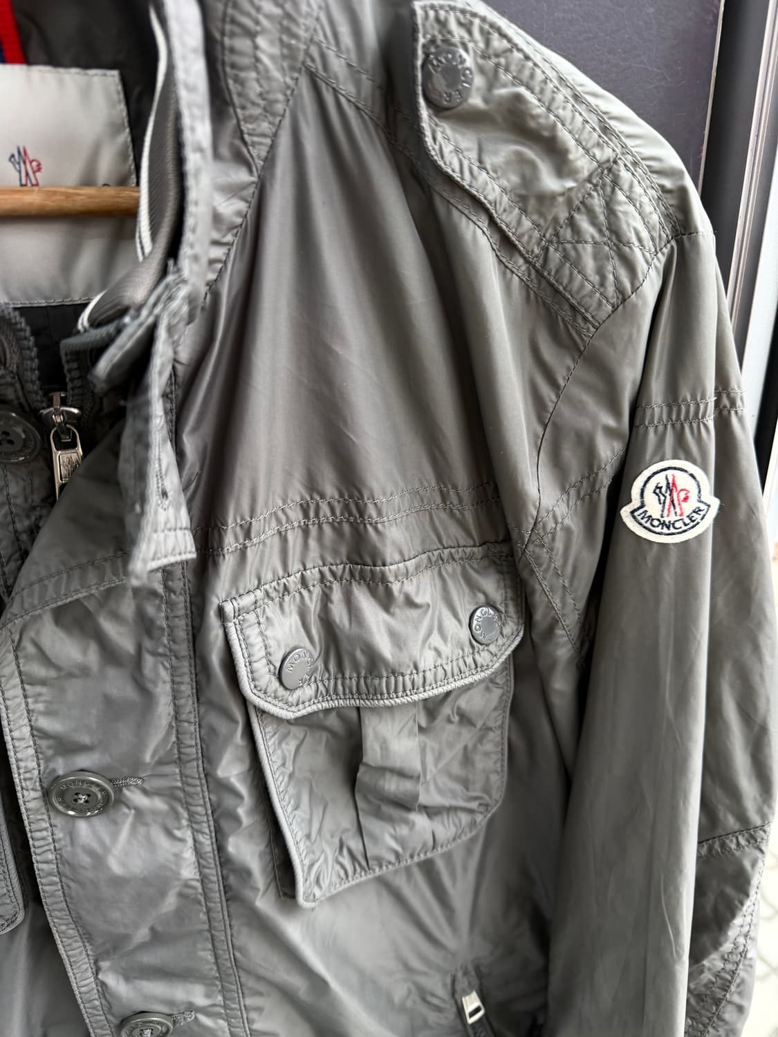 5/ 몽클레어 탄창포켓 나일론 바람막이 자켓 상품이미지6
