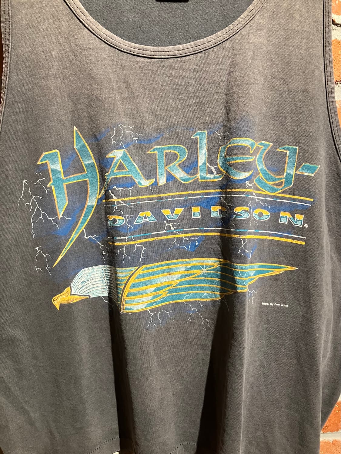 빈티지 할리 데이비슨 슬리브리스 나시 상품이미지3