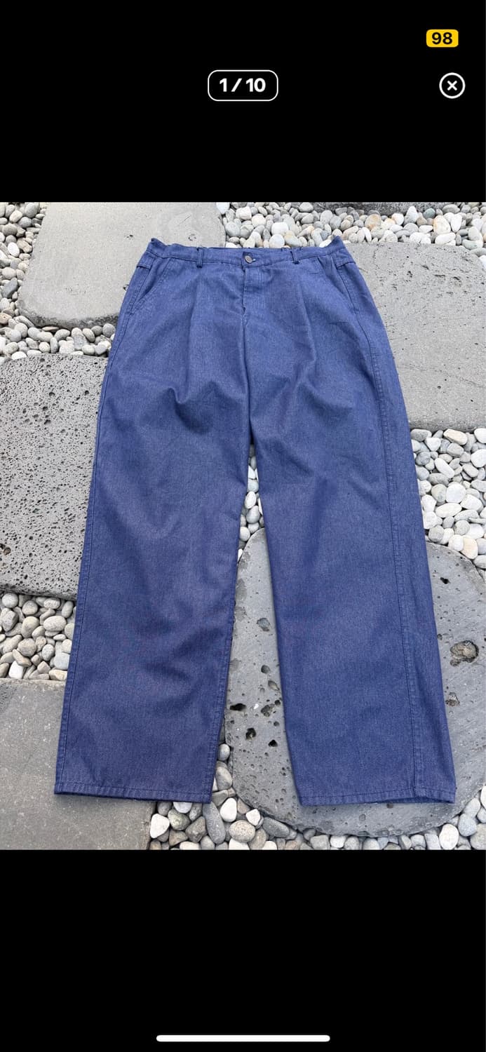1990s LE CEDRE DENIM FRENCH I 렌치 와이드팬츠 상품이미지1