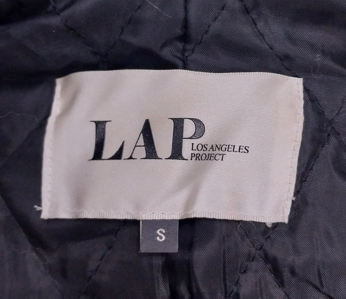 LAP 랩 스웨이드 배색 안감 패딩 코트 S 상품이미지4