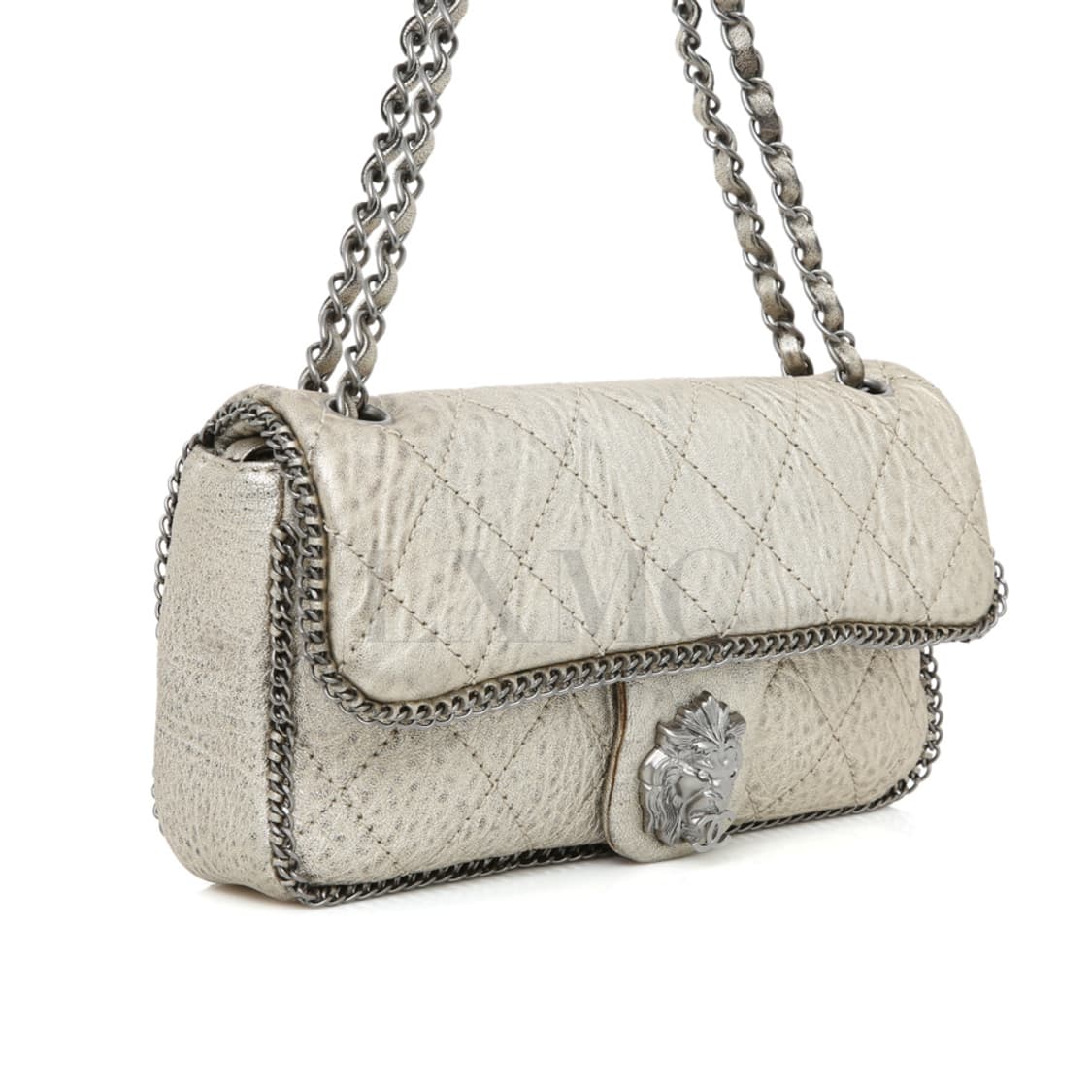 샤넬 칼라거펠트 라이언 체인백 메탈릭골드 플랩 숄더 상품이미지3