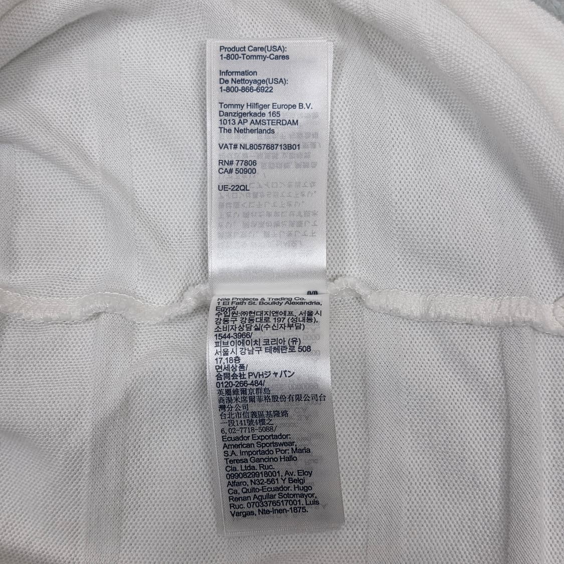 타미힐피거 타미진스 남성 베이스볼 헨리넥 반팔티 XL 상품이미지9