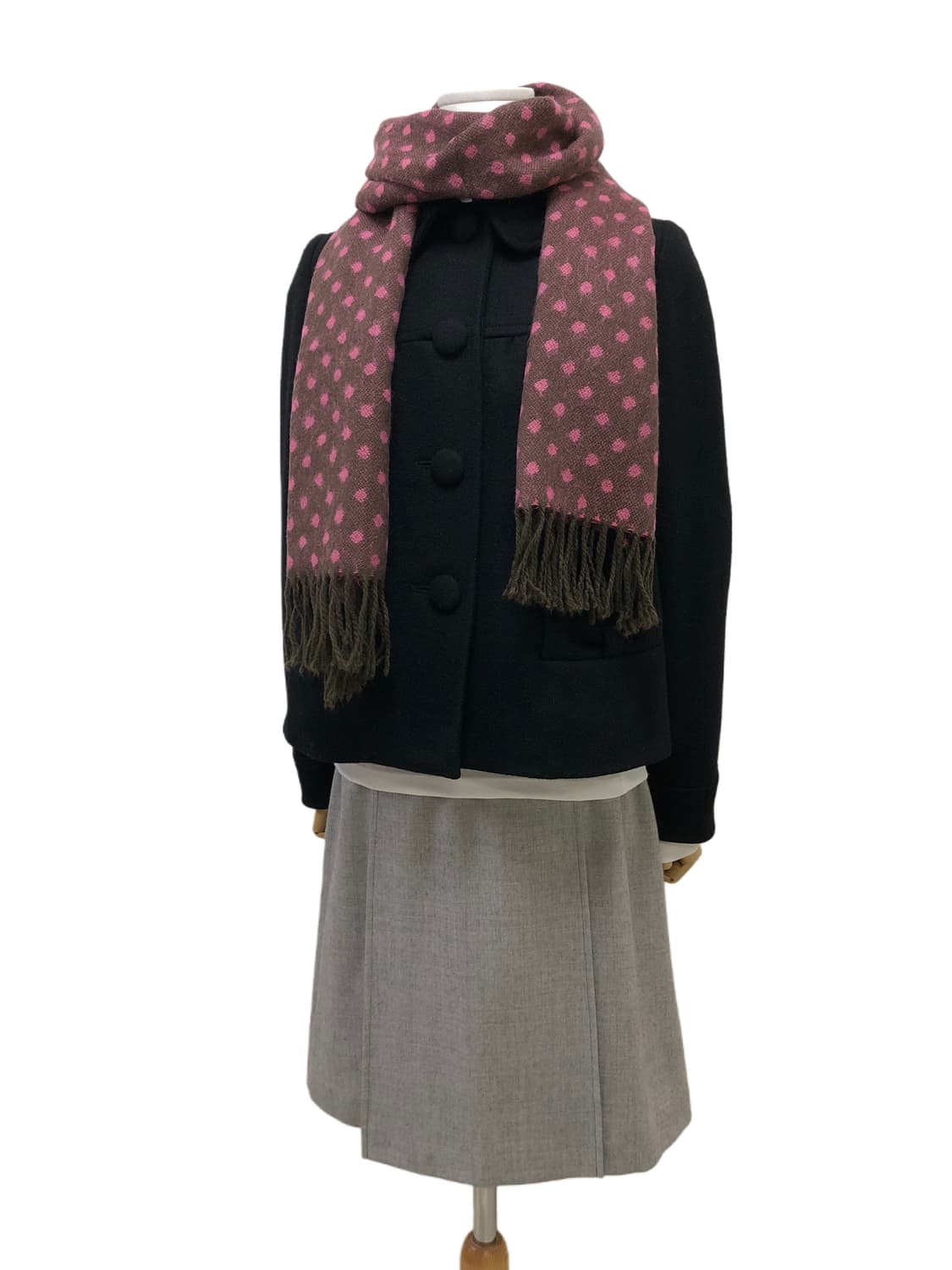 아놀드파마 도트 머플러 상품이미지4