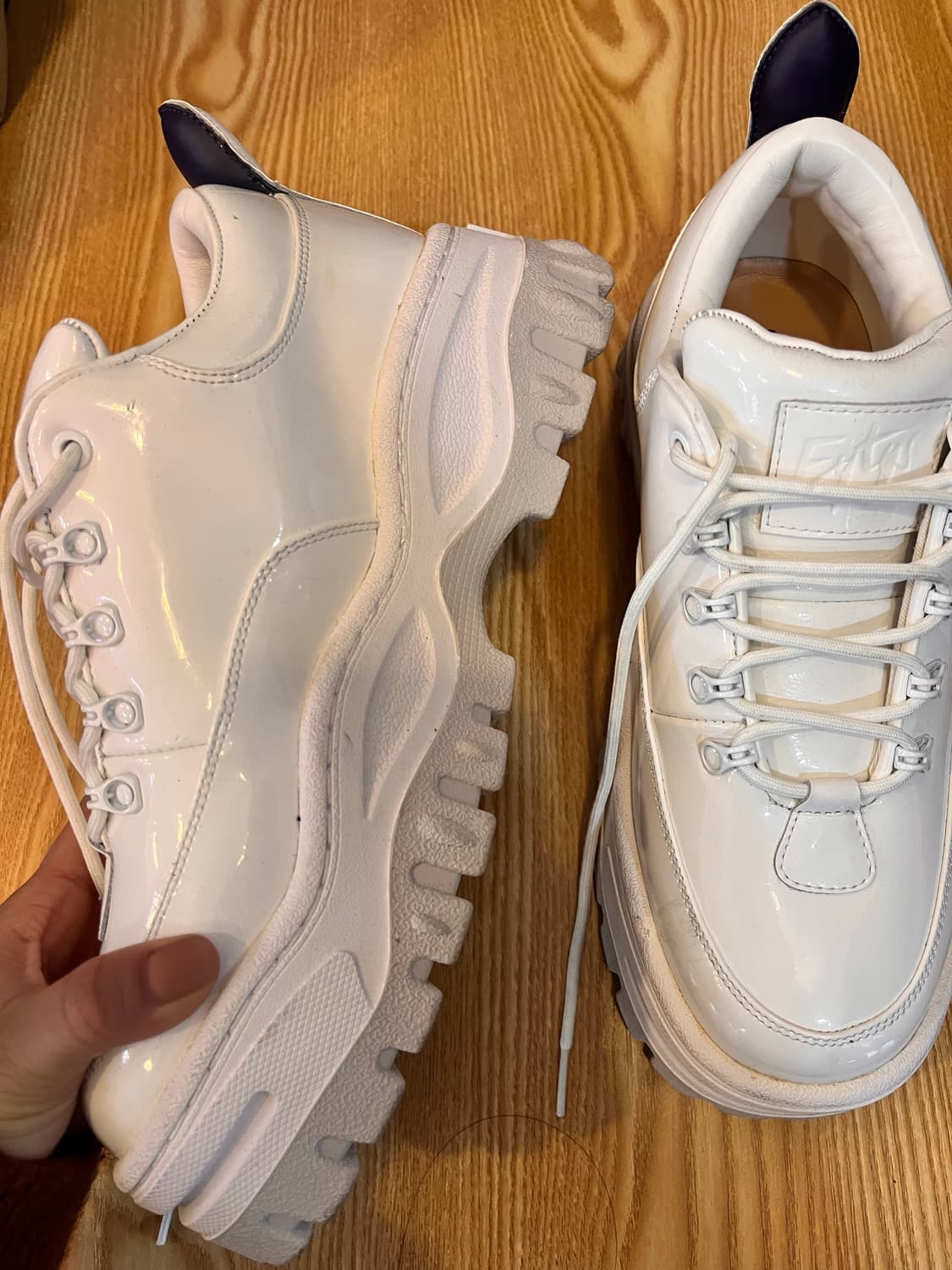 이티스 레더 스니커즈 us10 상품이미지2