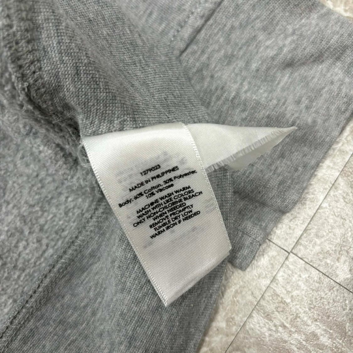 폴로 랄프로렌 빅포니 그레이 스웨트셔츠 후드티(L) 상품이미지6