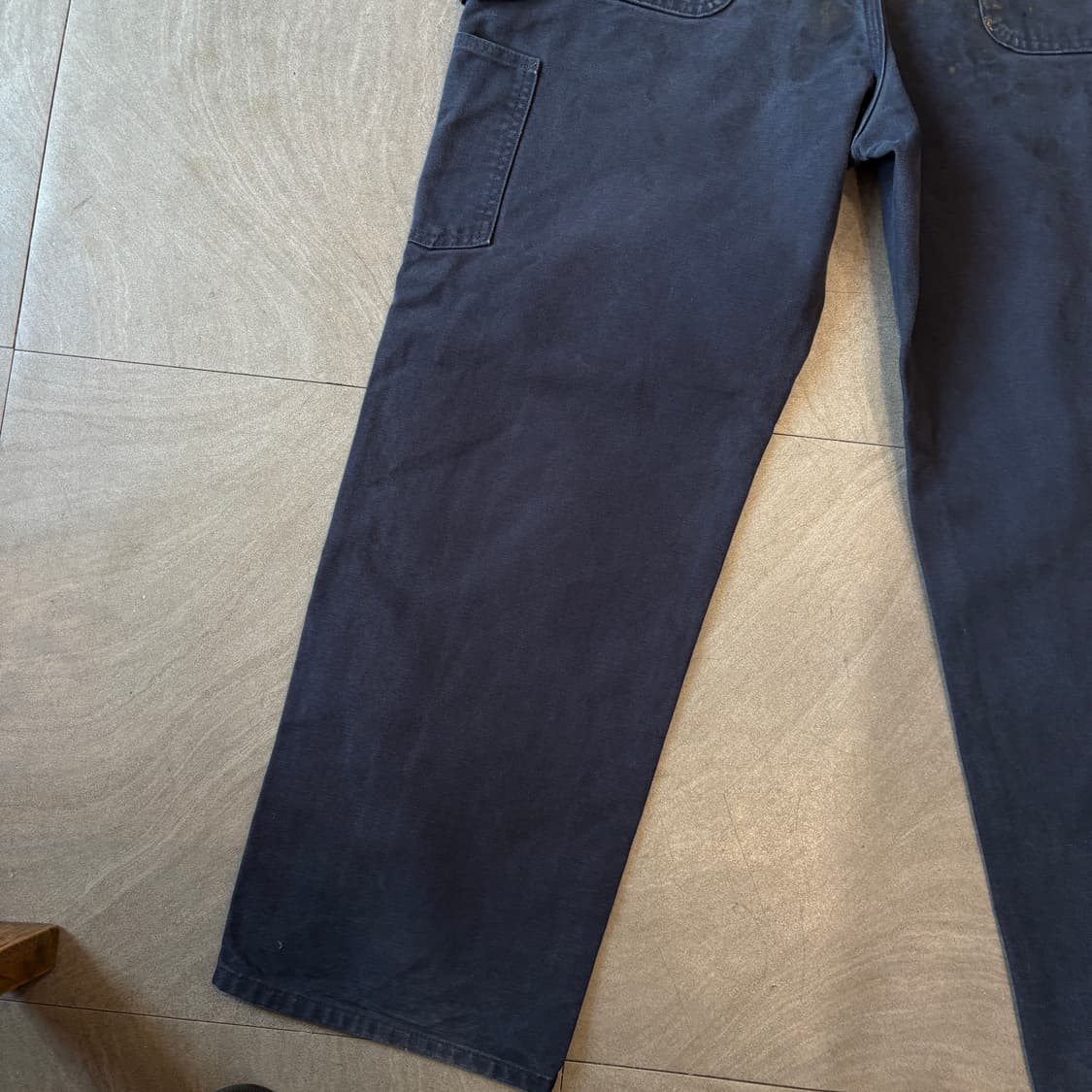 칼하트 정품 오리지널 네이비 카펜터 팬츠 상품이미지3
