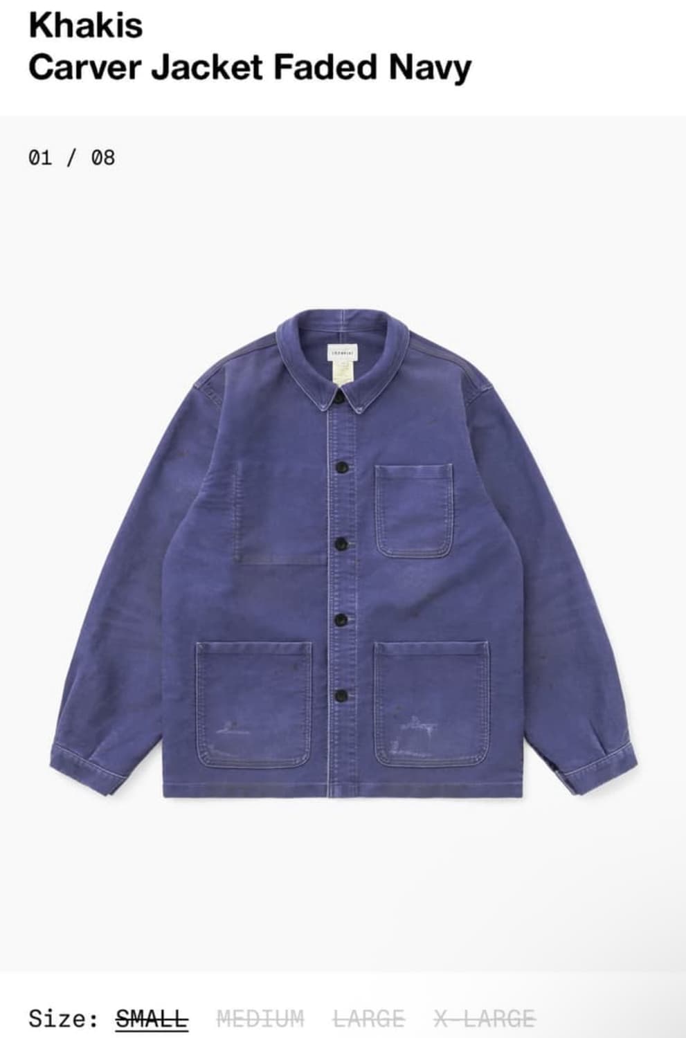 Khakis 25fw carver jacket 상품이미지1