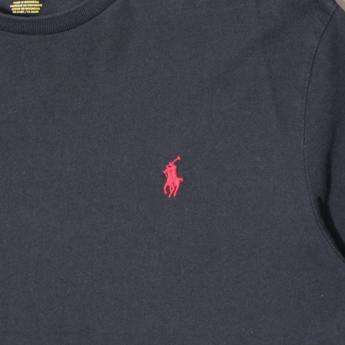 Polo 폴로 랄프로렌 라운드 블랙 반팔 상품이미지2