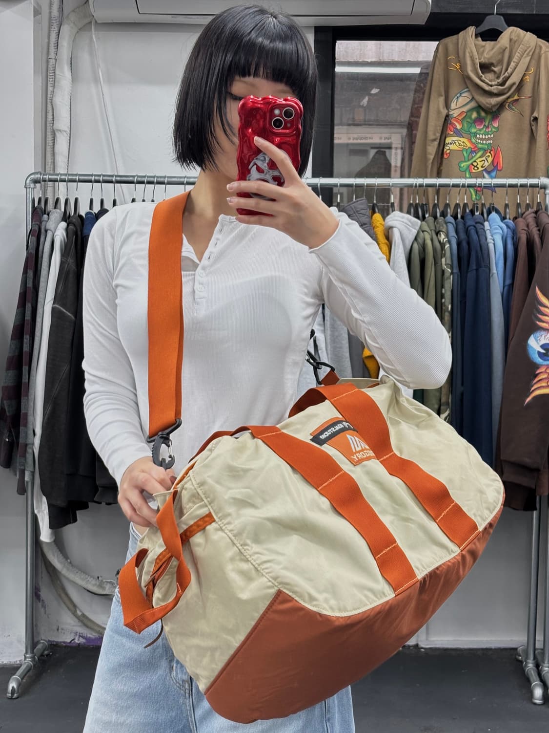 그레고리 x 골 스튜디오 더플백 상품이미지4