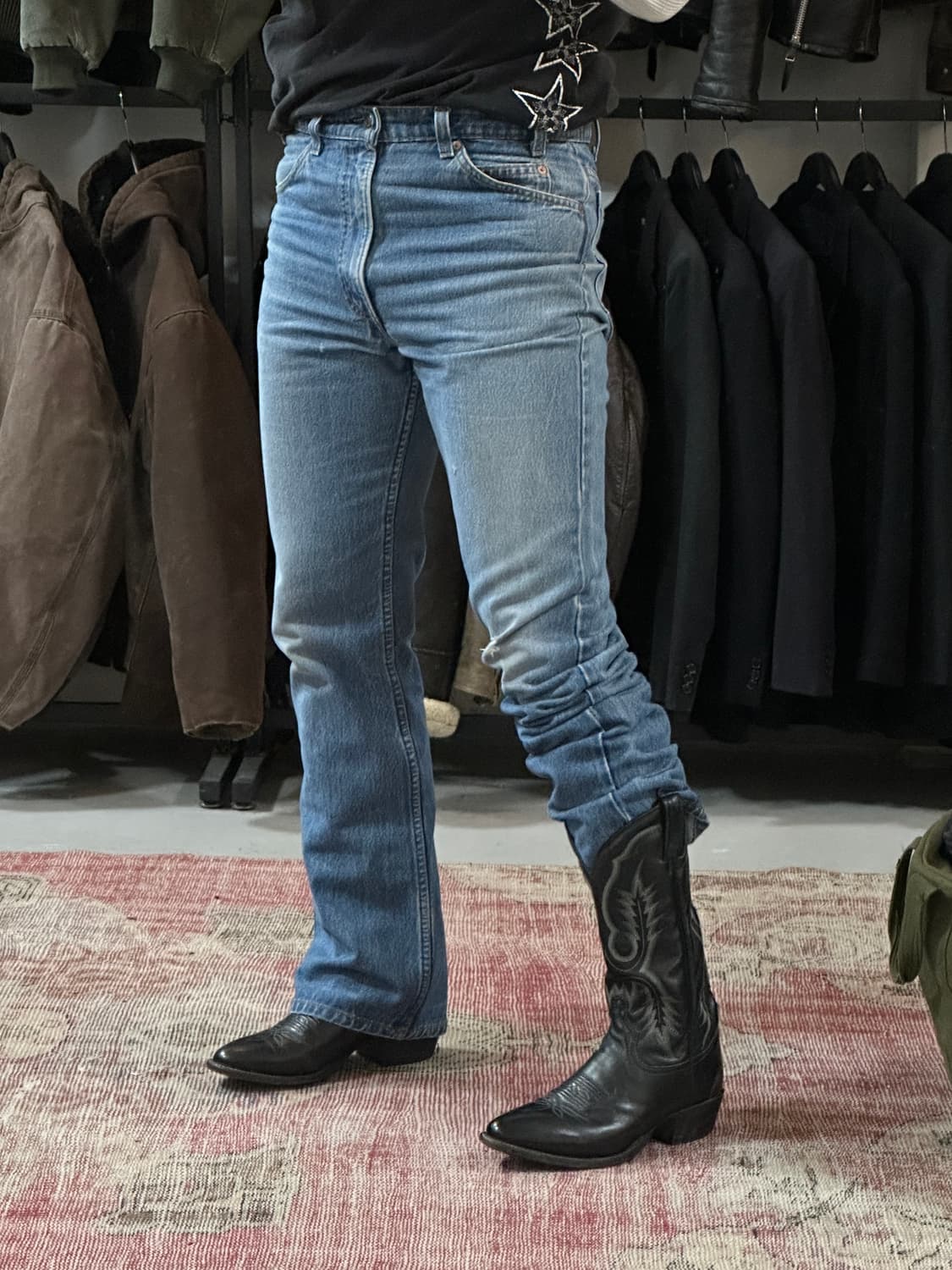 00’s USA Made 토니라마 카우보이 웨스턴 부츠 상품이미지2