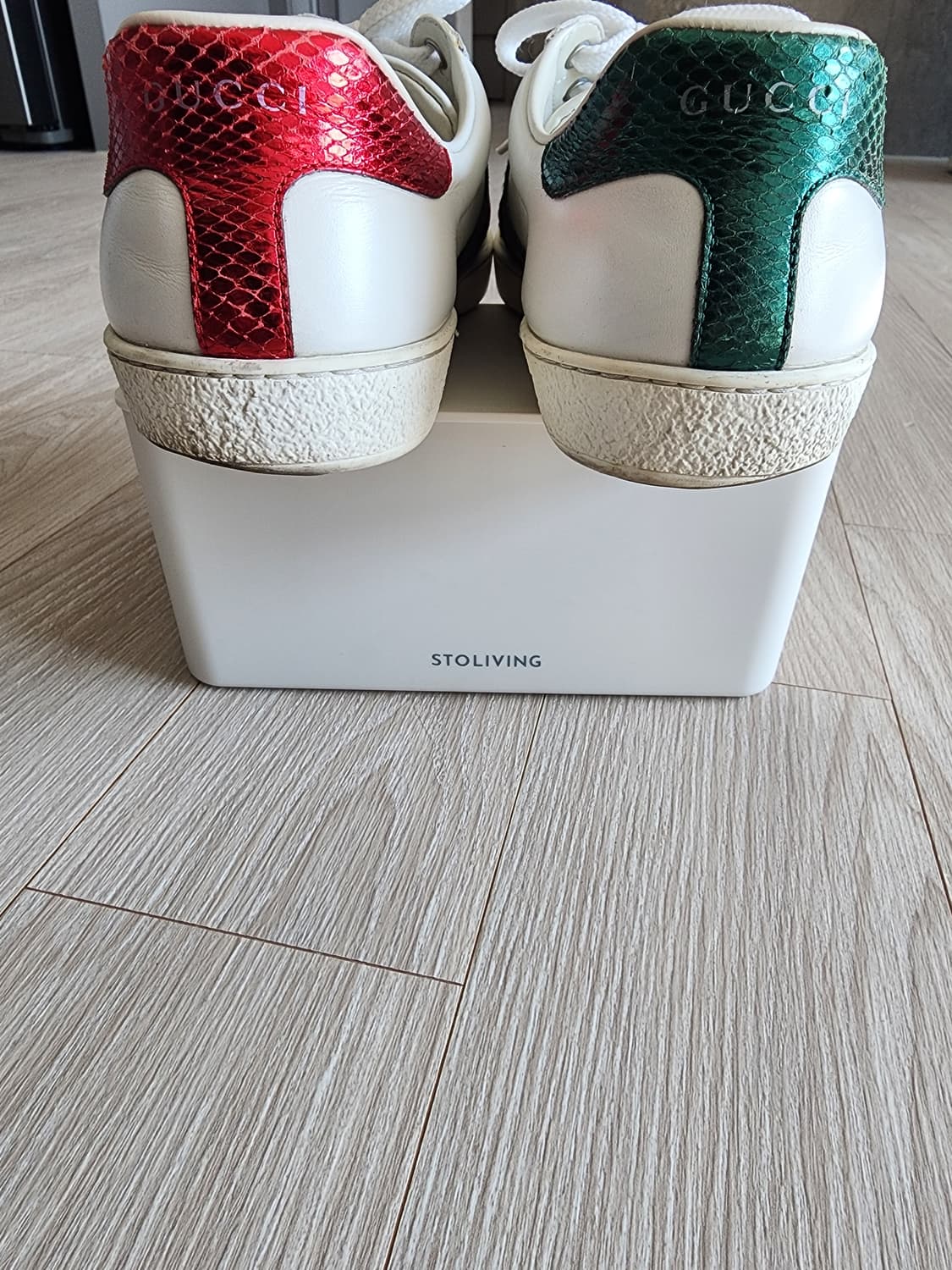 구찌 꿀벌 에이스 스니커즈 정품 판매합니다  상품이미지8