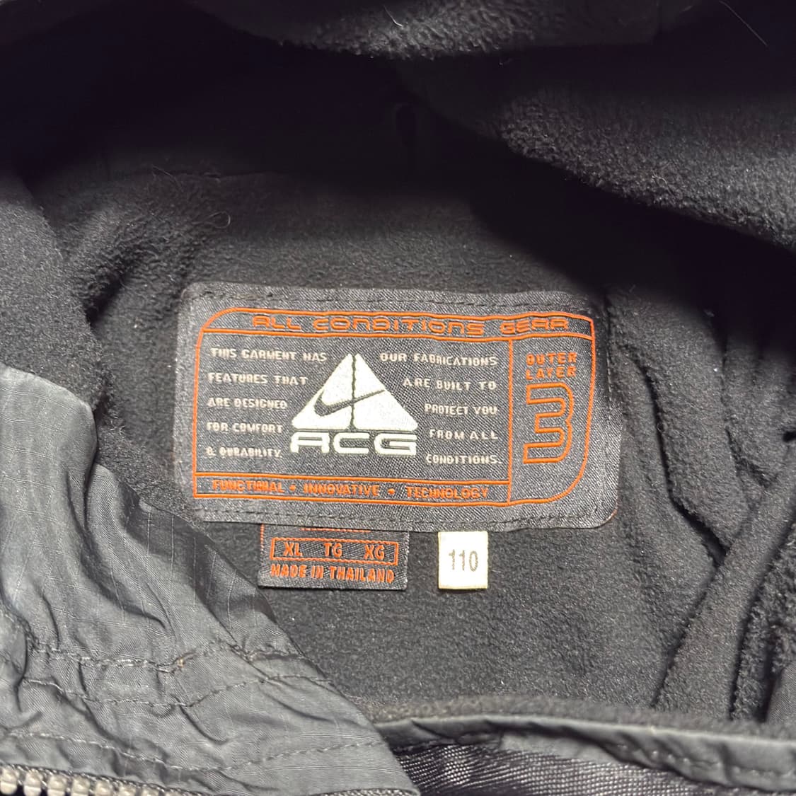 XL 나이키 acg 00s 스우시 아노락 상품이미지5