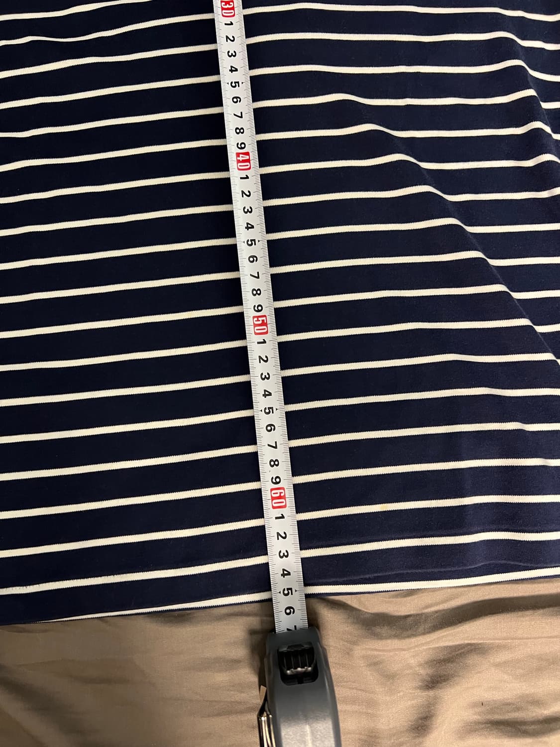 폴로 랄프로렌 네이비 줄무니 카라티 s 상품이미지6