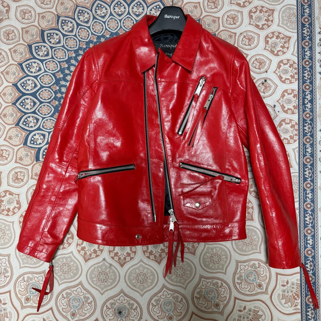 바로크 가죽자켓 상품이미지1