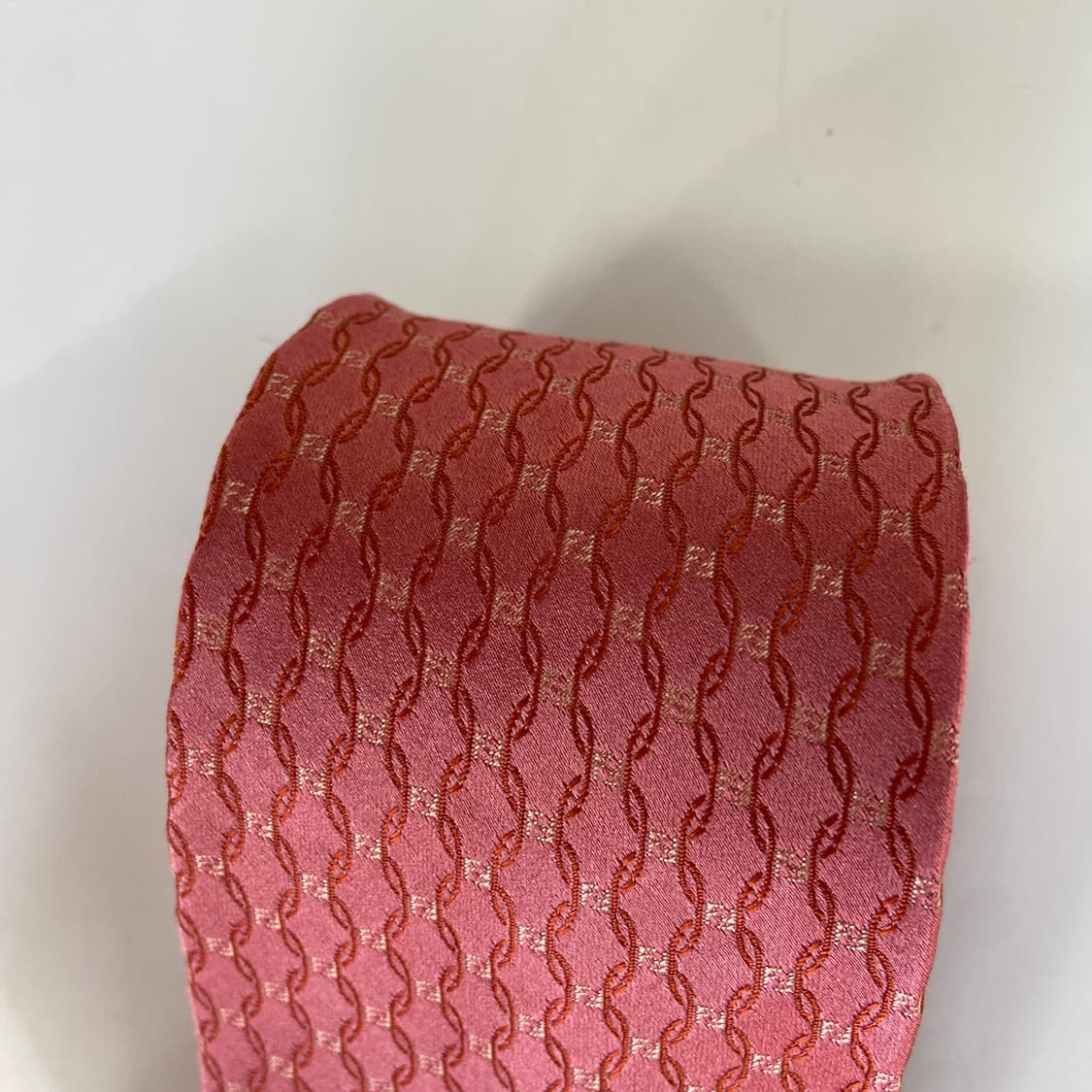 신형라벨 펜디 (FENDI) 모노그램 명품 정품 넥타이 상품이미지6