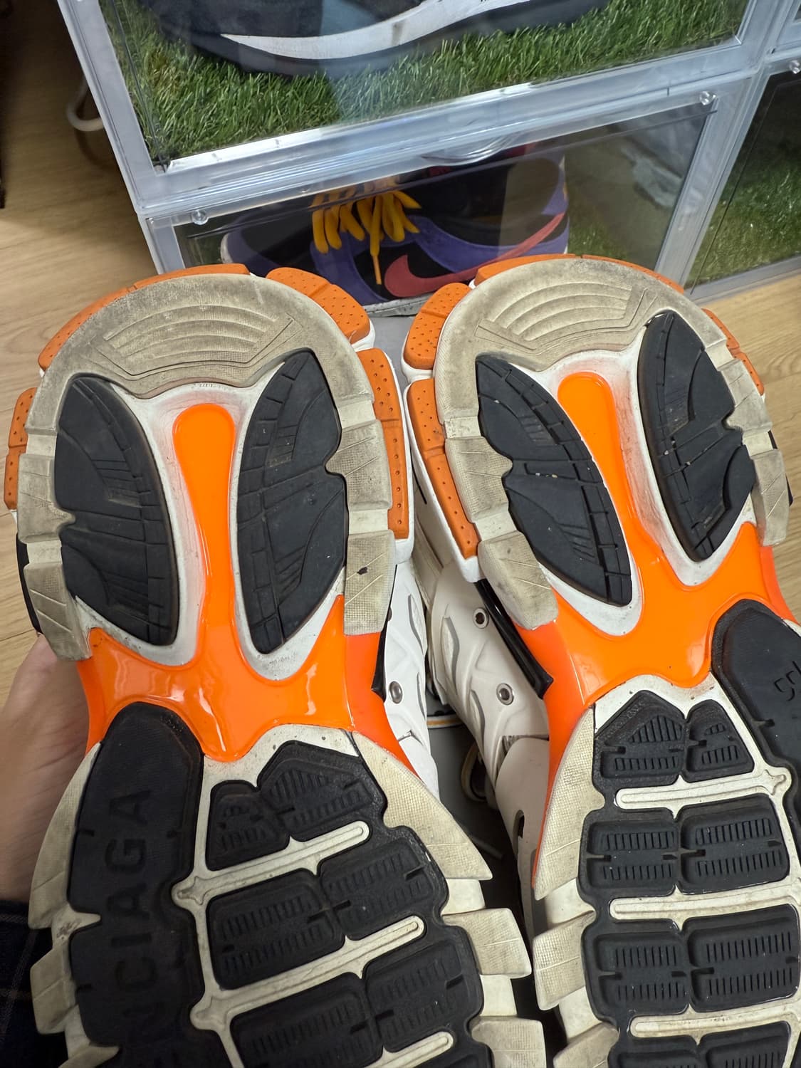 발렌시아가 트리플s 화이트오렌지 39(250~255) 상품이미지4