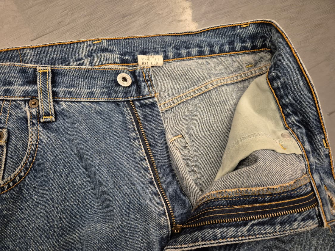 90s 리바이스569 블랭크탭 데님 팬츠 상품이미지6