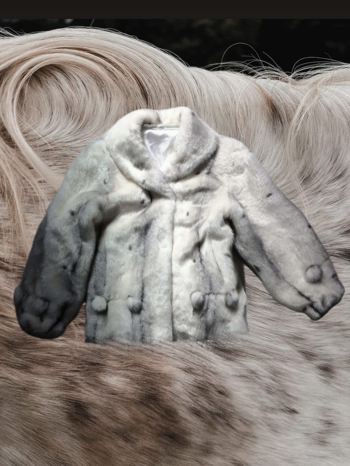 ꧁“ST. JOHN fur jacket꧂ 상품이미지1