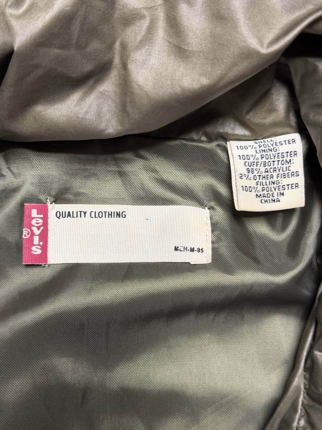 Levi’s high neck bomber jacket 상품이미지5