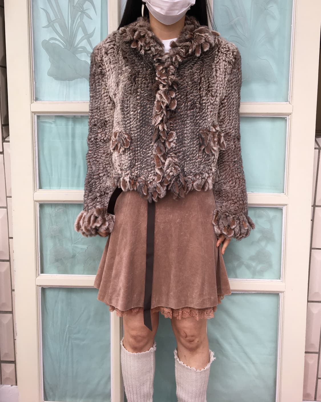 fur ruffle jacket 상품이미지6
