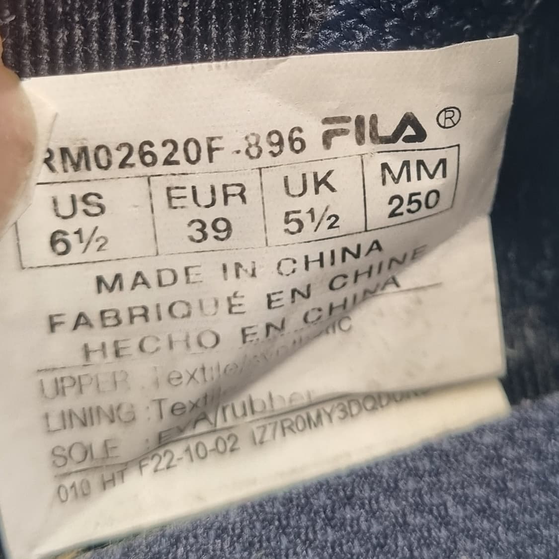 h 휠라 니트 슬립온250 상품이미지6