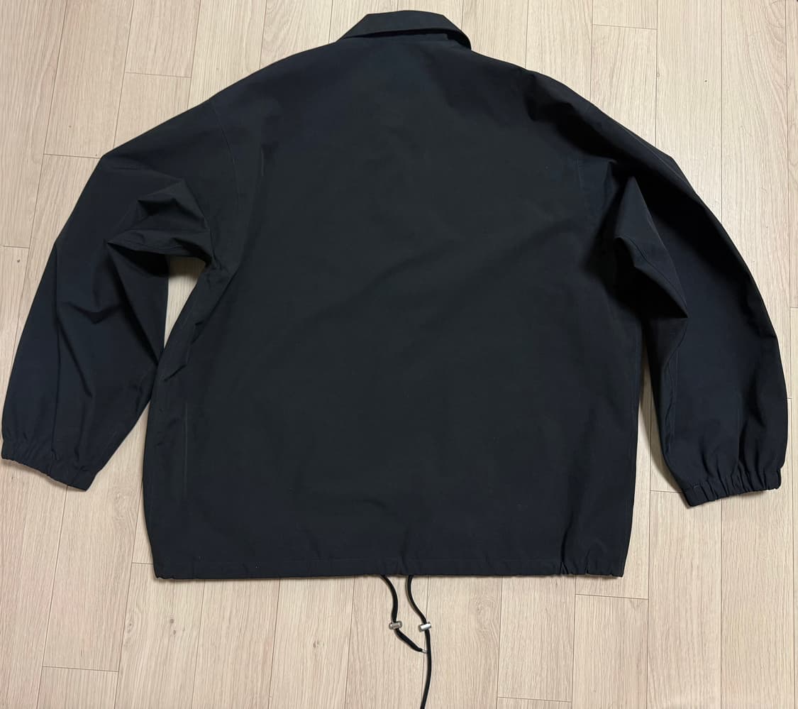 단톤(Danton) 오버핏 코치 자켓 M 블랙 상품이미지4