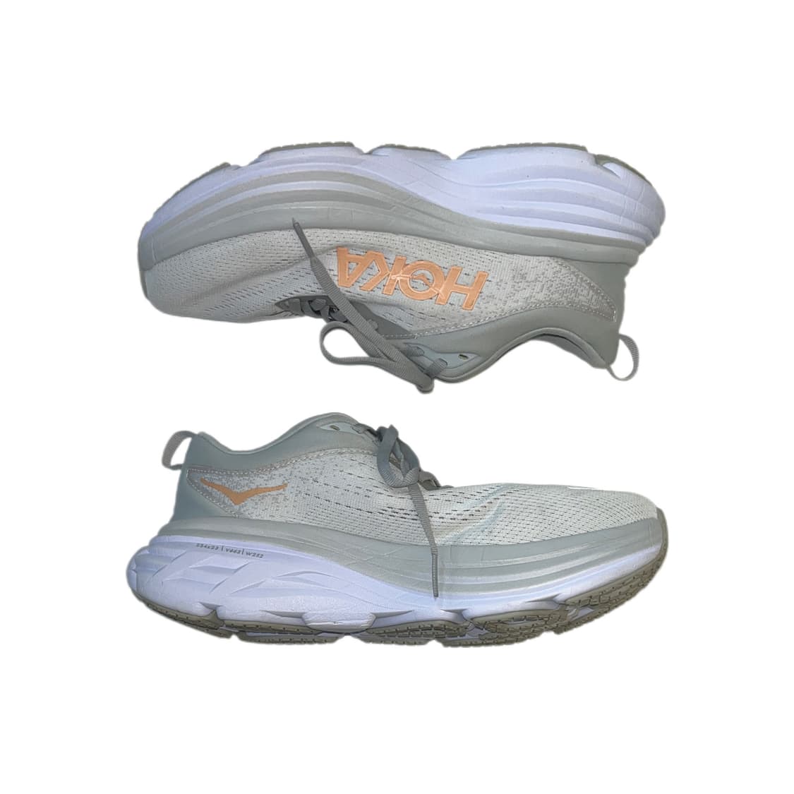 호카 본디8 와이드 화이트 런닝화 245 상품이미지4