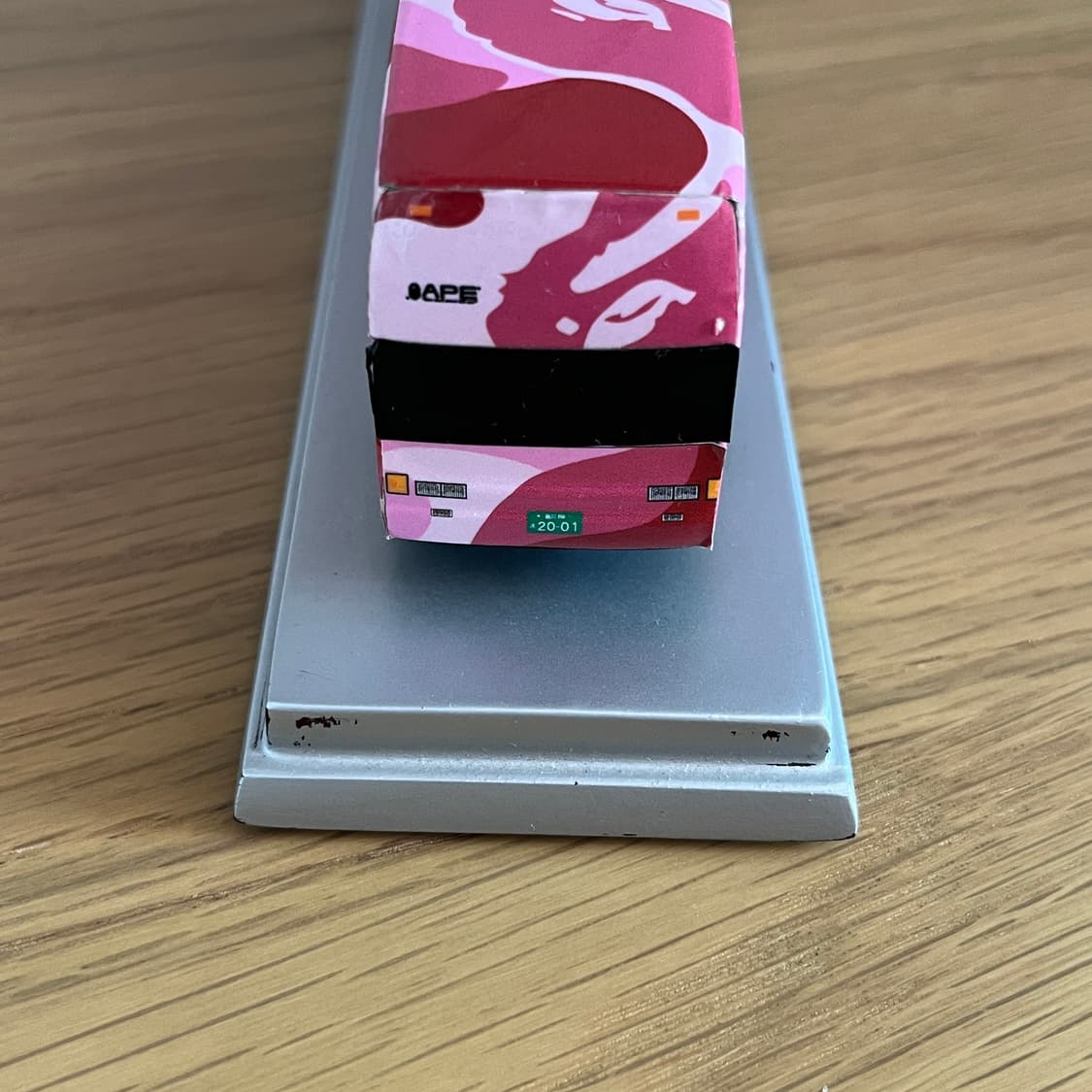 레어 Bape 베이프 펩시 콜라보 카모 버스 미니어쳐 상품이미지3