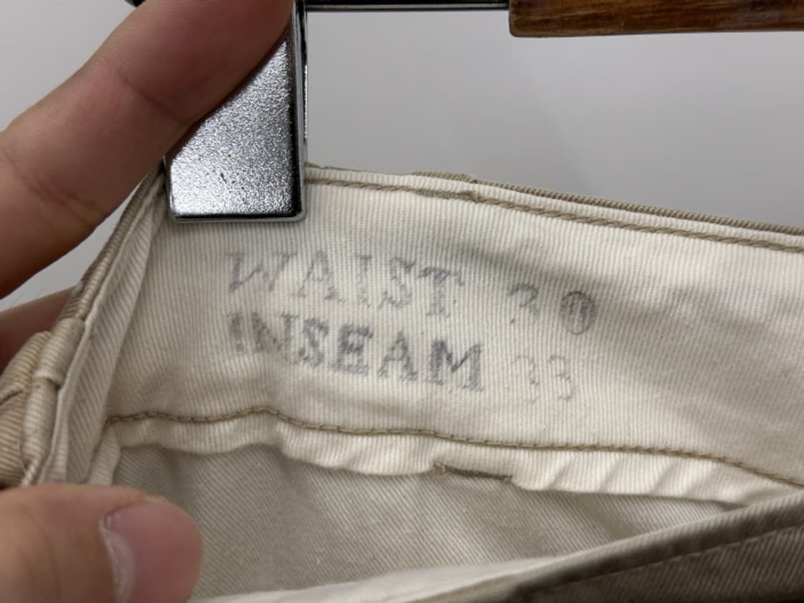 CAP CLOTHING_ 40's officer chino pants  상품이미지10