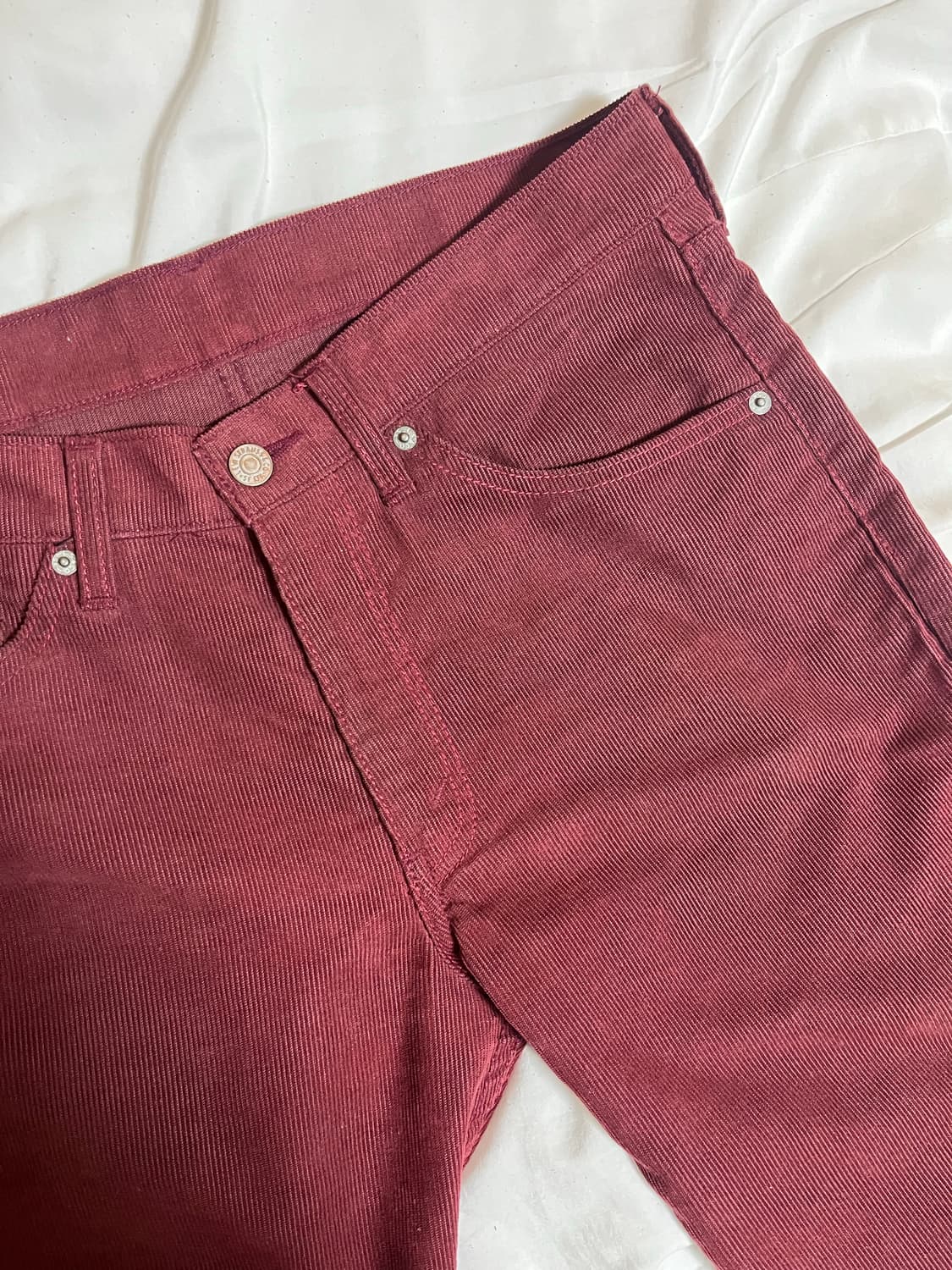 리바이스 517 코듀로이 버건디  상품이미지1