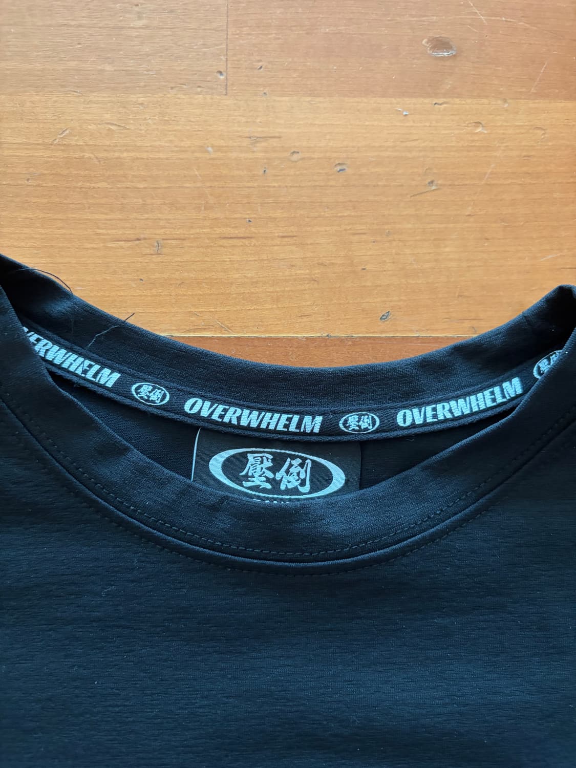 압도x블랙컴뱃 반팔 1사이즈 상품이미지2