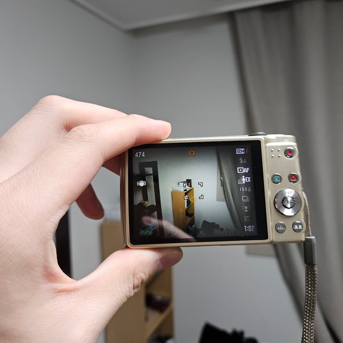 [태연 방지민 디카] 카시오 엑슬림 EX-Z400 골드 빈티지 디카 상품이미지3