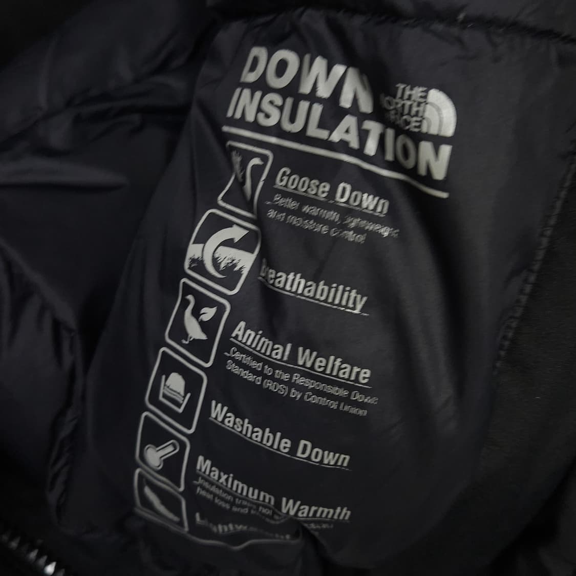 105 ) 노스페이스 맥머도 거위털 구스 패딩 블랙 상품이미지8