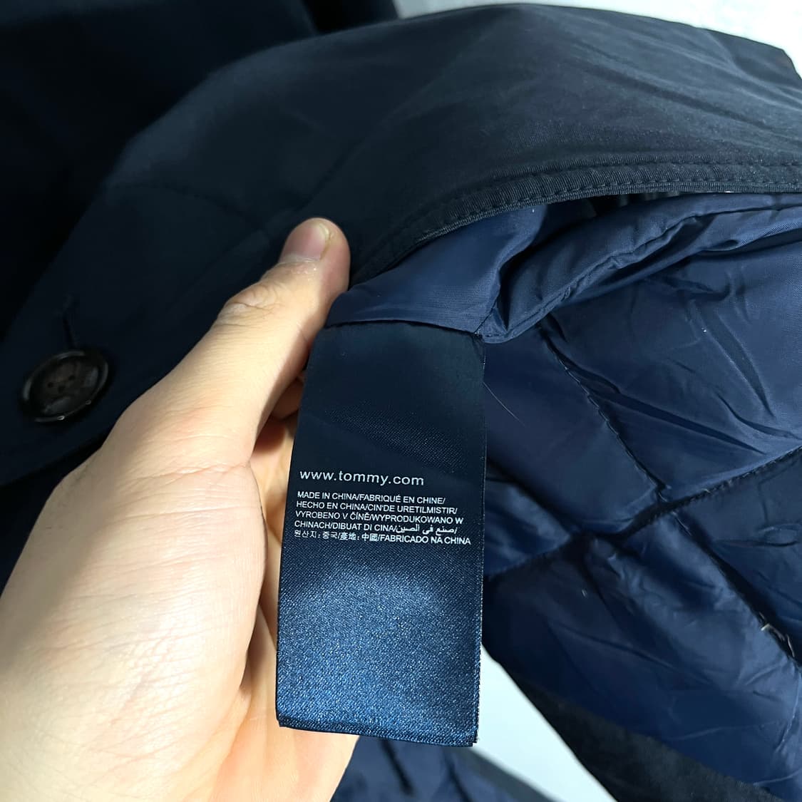 타미힐피거 퀄팅 라이너 맥코트 상품이미지4