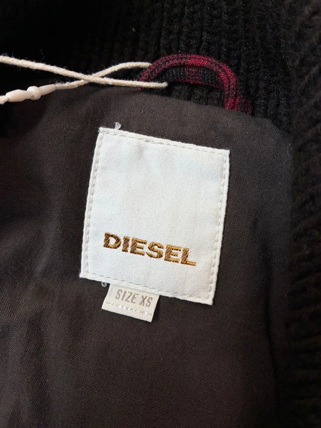 디젤 DIESEL 00's Y2K 하이넥 드로우스트링 자켓 PN6100 상품이미지9