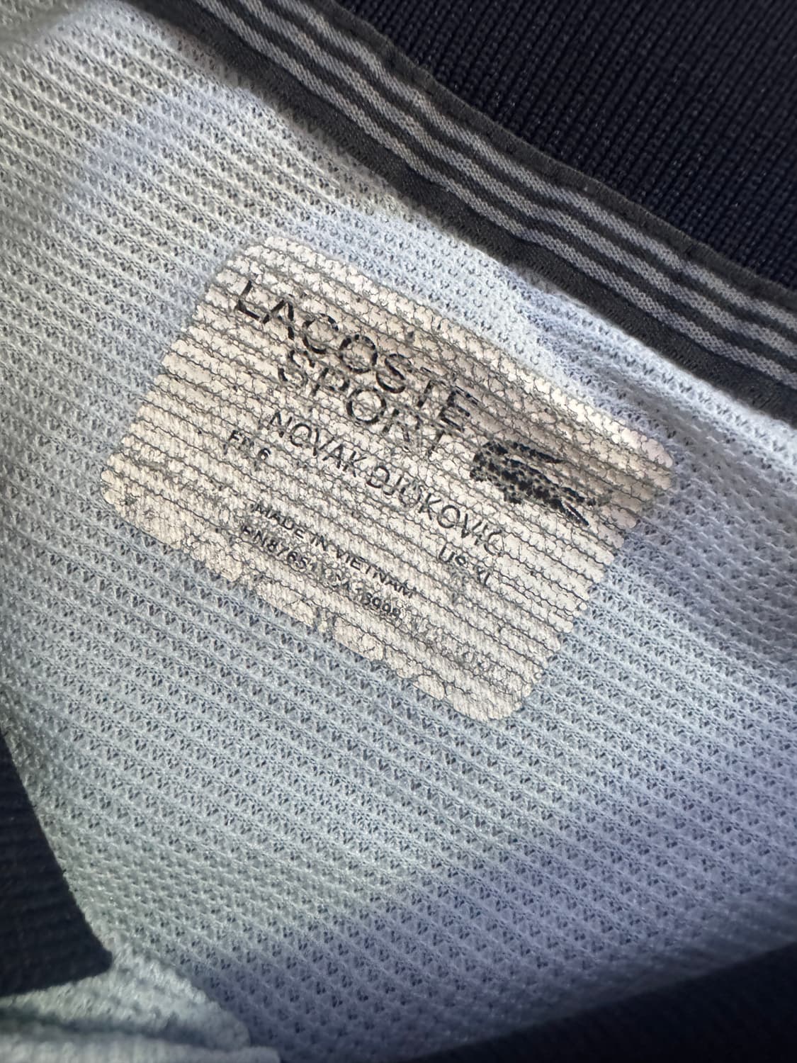 라코스테 배색 반팔 카라 폴로 티셔츠 L ~ XL 상품이미지3